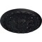 Ekena Millwork Stockport Ceiling Medallion, Hand-Painted Steel Gray, 11 3/4"OD x 3/8"P CM12STSGS - alternate 2